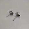 Sace Gems Classic Asymmetrical Heart Copper Alloy Zircon Earrings for Women Wedding Party Gifts