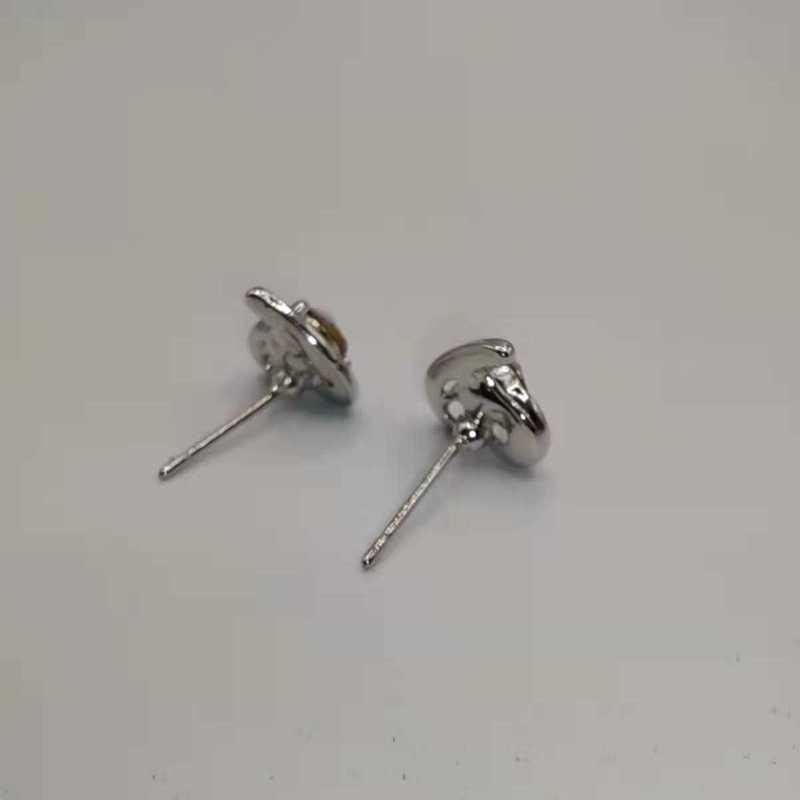 Sace Gems Classic Asymmetrical Heart Copper Alloy Zircon Earrings for Women Wedding Party Gifts