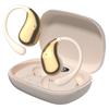 Wireless Earbuds, Over-Ear Design, Bluetooth 5.4, Advanced Bone Conduction and Air Conduction Technology, Open Ear Design, Sound Leakage Reduction,