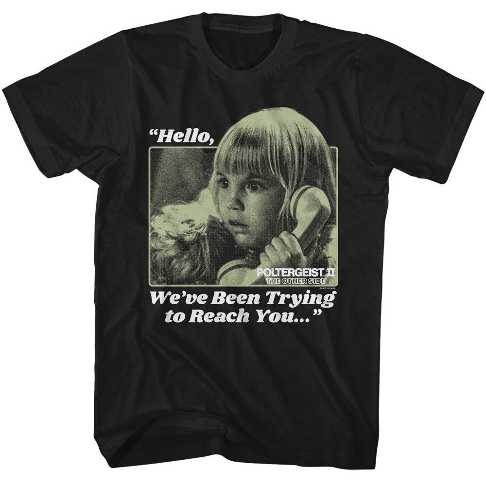 Poltergeist 2 Horror Movie Hello We ve Been Trying To Reach You Men T Shirt XXL