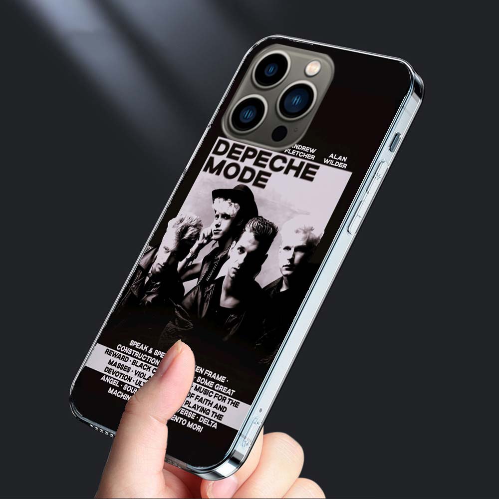 

Rock Band Depeches Modes Phone Case For Iphone 16E 15 Pro 14 Plus 17E 16 17 Pro Max Air 11 12 13 Mini Shockproof Capa Cute Co iPhone 17E