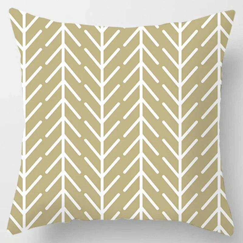 45x45cm Modern simple geometric print pillowcase Room bed Sofa Chair Office cushion cover Home Decoration embrace