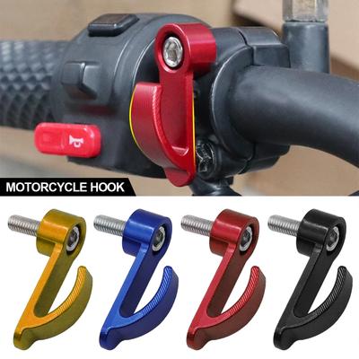 Universal CNC Aluminium Legierung Motorrad Einzigen Loch Haken Helm Tasche Tragen Haken Halter Für Dirt Bike Elektro Roller Moped