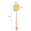 Double Sided Scrubbing Tool Bath Brush Long Handle Soft Fur Bath Brush Detachable Scrubbing Towel Strong Back Rubbing