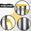 0.8 Liter Stainless Steel Insulated Carafe, Coffee Pot for Cold Drinks, Leakproof Lid, Beverage