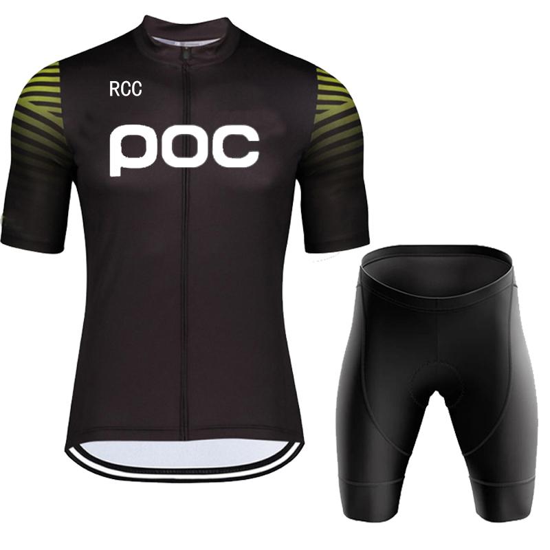 Rcc Poc Cycling Jersey Set Zomer Heren Fietskleding Mountainbike Kleding Mtb Fiets Rijkleding Fietspak 2026