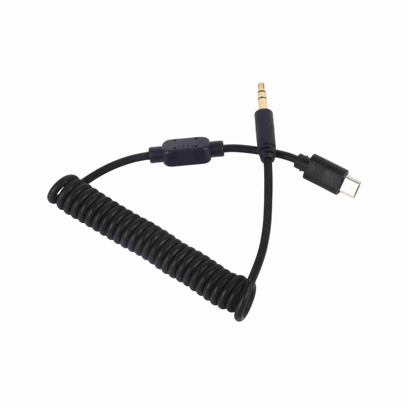 

1М Кабель дистанционного спуска затвора 3,5 мм Кабель пружинный для спуска вспышки камеры Аксессуары для камеры для