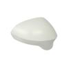 Rearview Mirror Cover Door Side Mirror Cap Wing Glass Glossy Black White Cover Cap for Seat Ibiza 2008-2017 for Leon 2006-2010