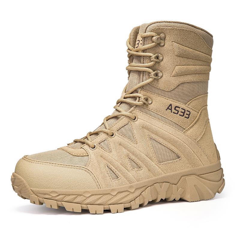 Men s Plus Size Non-Slip Tactical Combat Boots - New Outdoor Magnum Training Boots 41