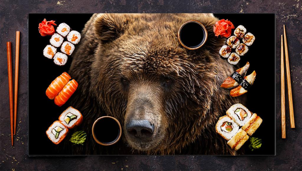 Szklana Płyta Ochronna Na Kuchenkę 90x52 Miś