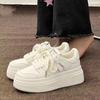 Thick-soled new autumn models increase height and show height student leisure sports board shoes