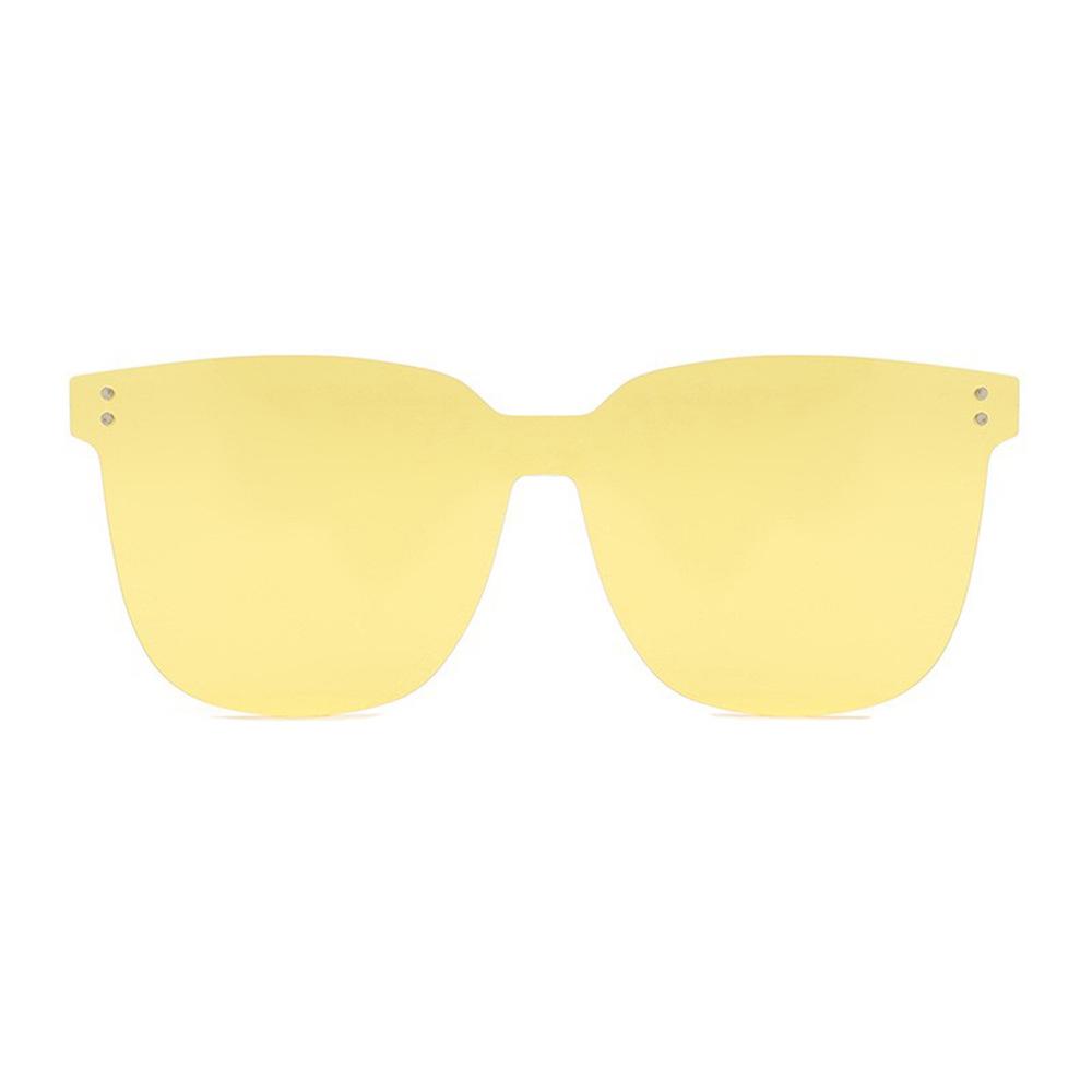 Magnetic Sleeve Polarized Glasses Clip Myopia Night Vision Sunglasses Men'S And Women'S Square Flat Glasses