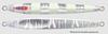 Jackall Metal Jig Anchovy Type 2 Slow Slide 160 grams Glow (0387)