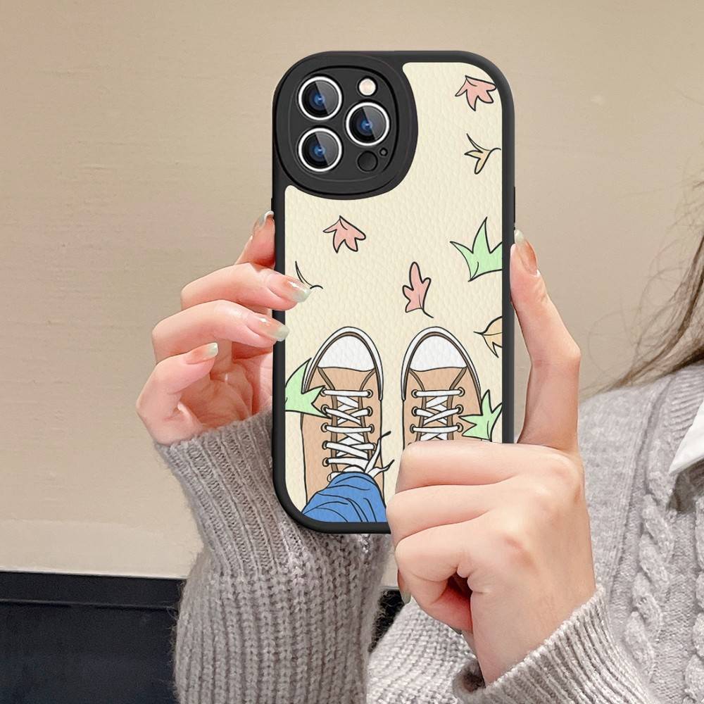 New Heartstopper Anime Phone Case For IPhone 15 14 13 12 11 16 Pro Max Plus Leather Soft Cover