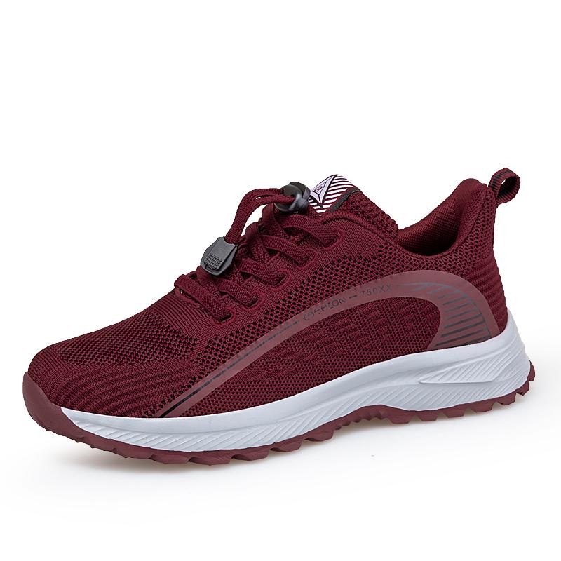 Cloth shoes autumn new lightweight medium and strong walking shoes soft-soled sports shoes