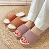 Fashion Rubber Slippers Female Shoes Slides 2025 Soft Massage Female Shoes Ladies' Slippers 2025 Soft Rubber Massage