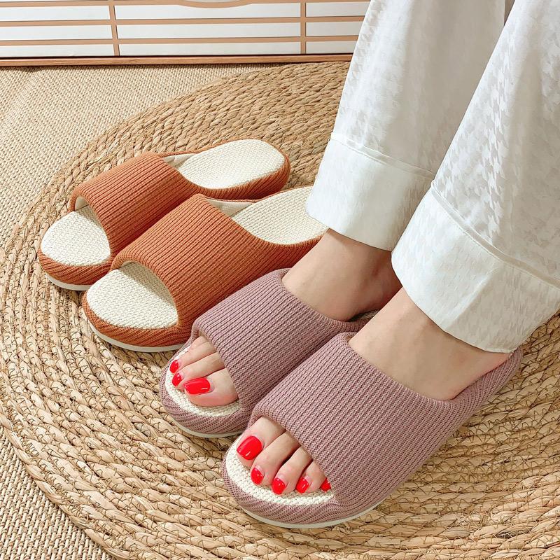 Fashion Rubber Slippers Female Shoes Slides 2025 Soft Massage Female Shoes Ladies' Slippers 2025 Soft Rubber Massage