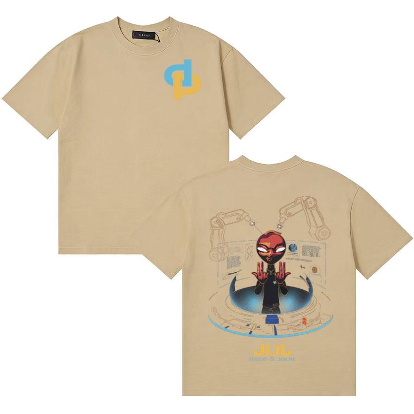 Rapper Jul My World Album Tshirt Unisex Women Summer Pop Oversized Y2K Vintage Tshirt Cotton Shortsleeve Casual T Shirt Teenagers