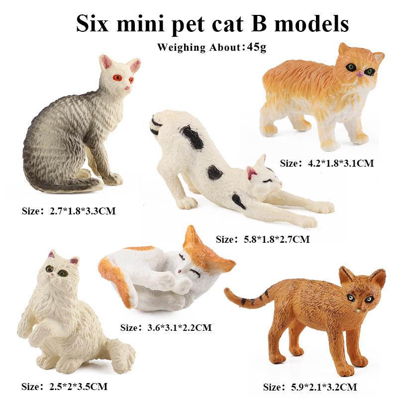 Oenux Zoo Farm Series Farmer Cow Hen Duck Model Action Figures Poultry Animals Set Figurine Miniature Educational Kids Toy