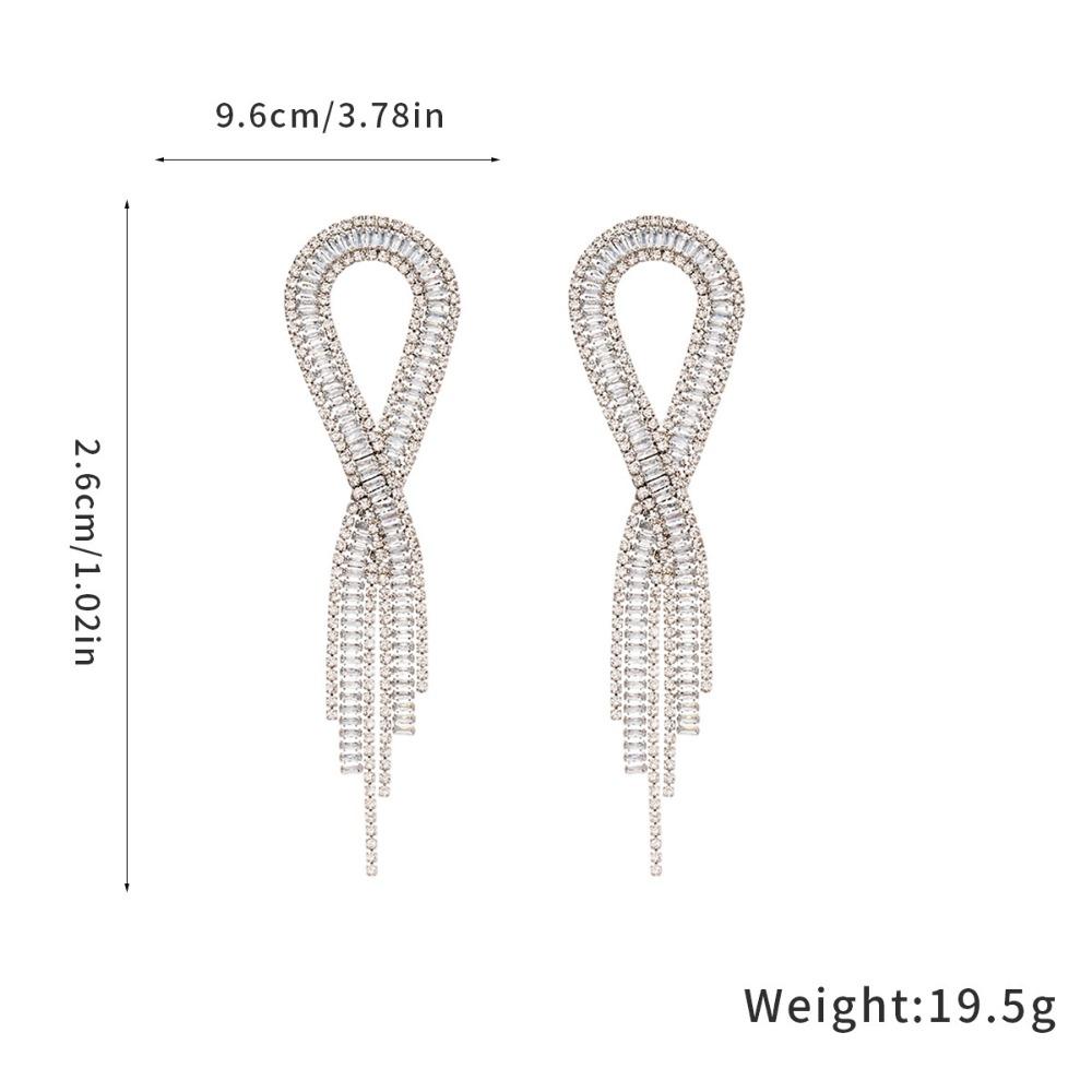 

Французская Элегантность Полные Бриллиантов Серьги с Бахромой в Виде Цветка Легкая Роскошь Высококлассные Серьги-Пуссеты Темпераментные Серьги Дизайнерские Нишевые