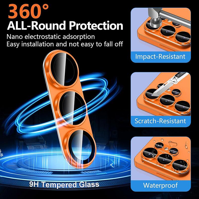 Metal Aluminum Alloy Camera Protector Film For Samsung Galaxy S26 Ultra S26 Plus S26 Back Lens Cover Protective Cap Lens Film