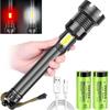 LED XHP90.2 Most Powerful Flashlight 8-core USB Rechargeable Torch Zoomable 26650 Self-defense Hand Lamp for Camping Hunting