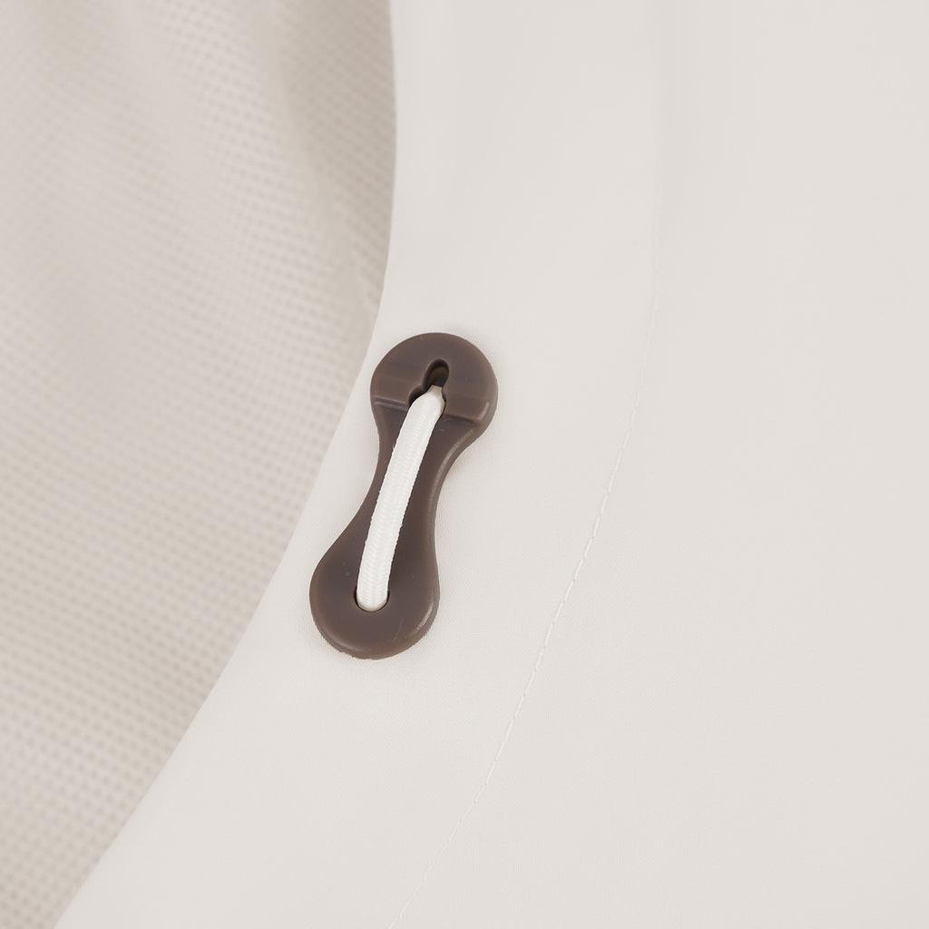 Li-Ning Water-Resistant Casual Versatile Hooded Jacket Women outerwear Off-White Stalactite-Gray AFDW810-5