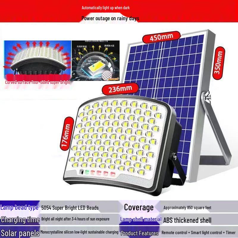 UOSU Ultra-Bright Outdoor Solar Garden Light
