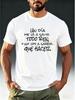 Unisex T-shirt PLUS SIZE Men'S Fashion T-Shirt Short Sleeve UN A ME VA A SALIR TOO BIEN Spanish Fun Print, Quirky C