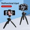 Portable Multifunction Tripod with Universal Ball Head for Phone and Camera Live Streaming and Photography.
