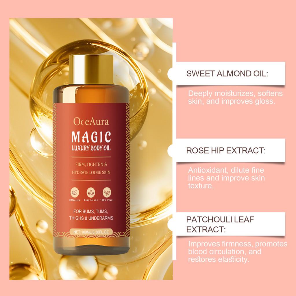 Moisturizing Body Firming Skin Oil Hydrating Nourishing Softening Formula For Radiant Skin