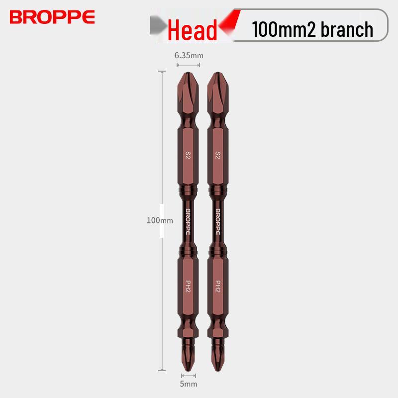 Double-Ended Strong Magnetic Screwdriver Bit Set with Phillips & Flathead Tips