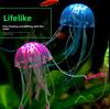 Floating Fluorescent Small Silicone Artificial Jellyfish Aquarium Tank Landscape Ornament Artificial Jellyfish Home Decor