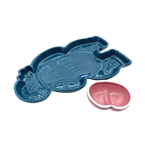 Crayon Shin-chan Monster Shirimarushi Puri Puri Plate