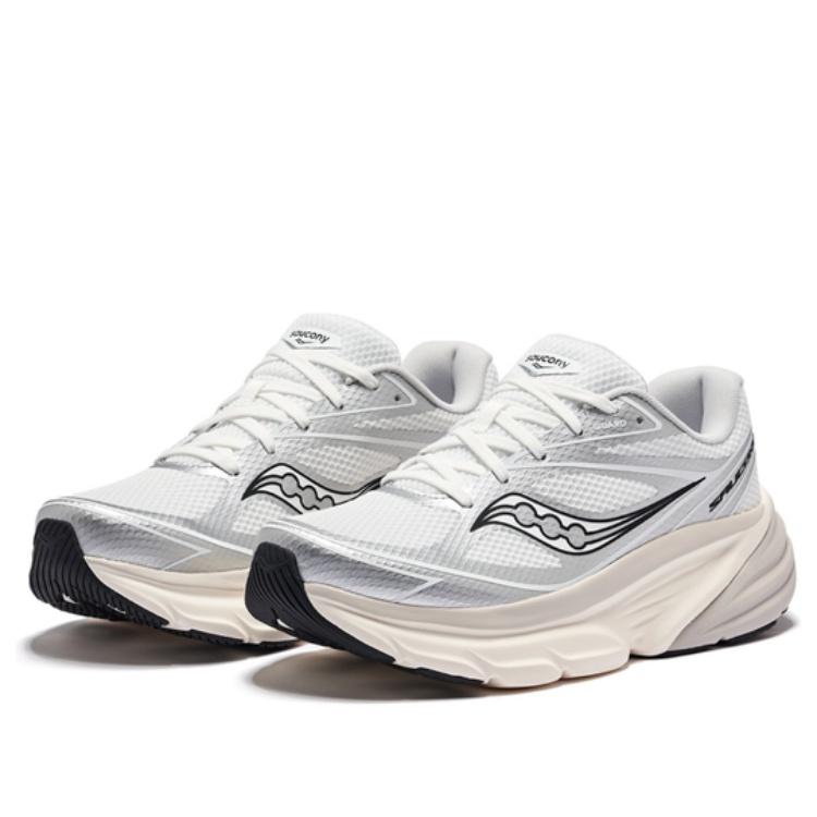 SAUCONY Guard AMR Low Top Casual Training Sprint City Commuting Running Shoes Unisex White Gray S28238-8