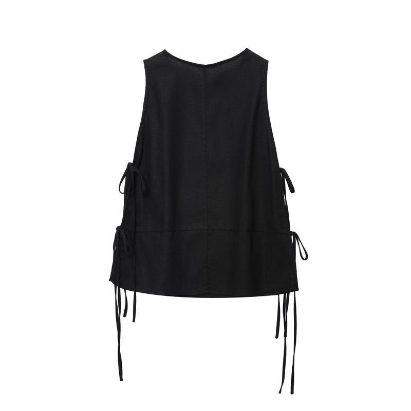 Jnleaog Spring New Arrival Women's Clothing Fashion French Fashion Design Series Linen Blend Tops 2678040