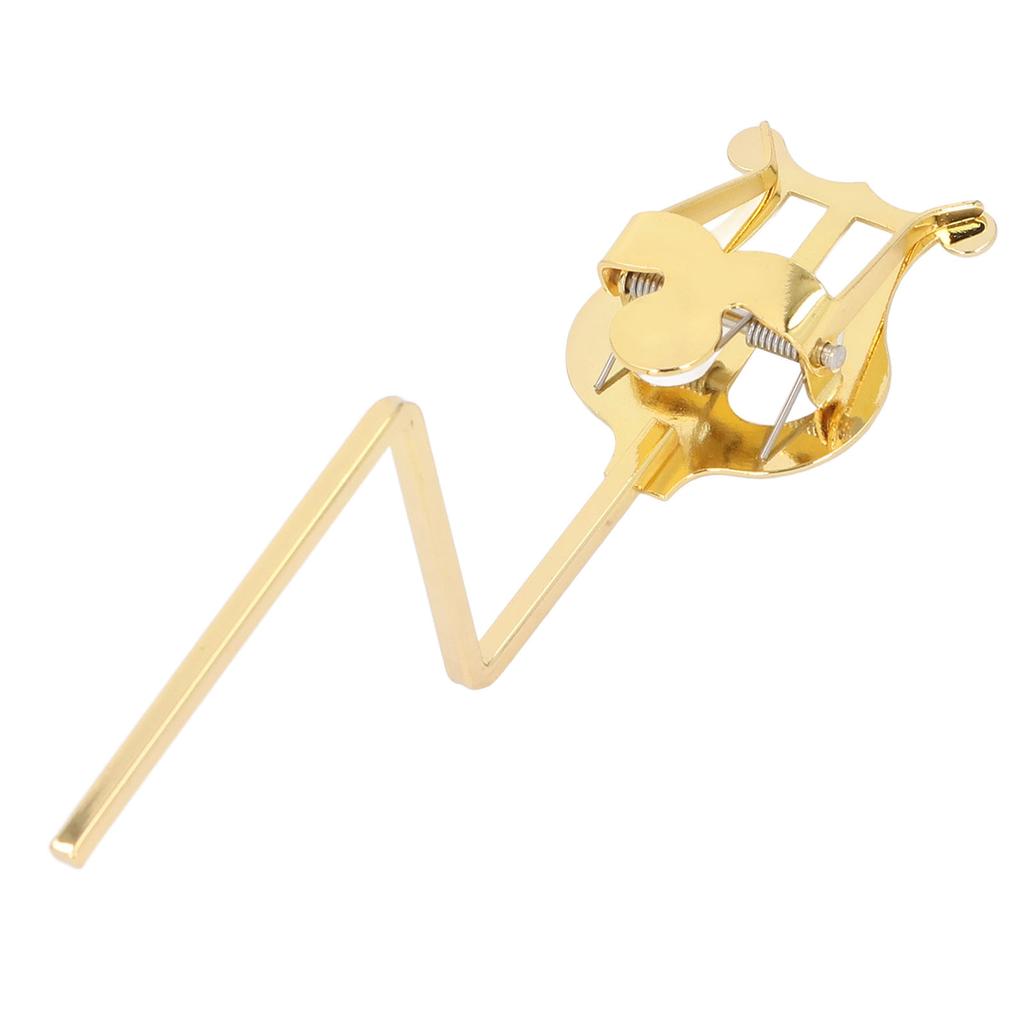 Alto Saxophone Sheet Music Clip Stand Sax Lyre Clamp On Holder Alloy Portable Tool