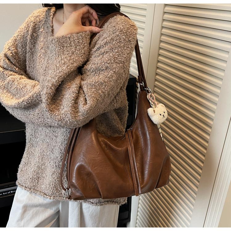 Vintage Underarm Bag Women's Tote Bag Large Capacity Crossbody Bag