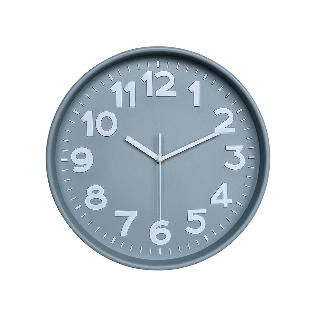 

Wall Clock High-definition Glass Living Room Battery-operated Bedside Metal Pointer Bedroom Hanging Clocks Home Decor