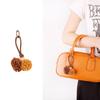 Zhang Yuanying Bayberry Ball Charm - Handmade Woven Bag and Shoe Ornament Keychain