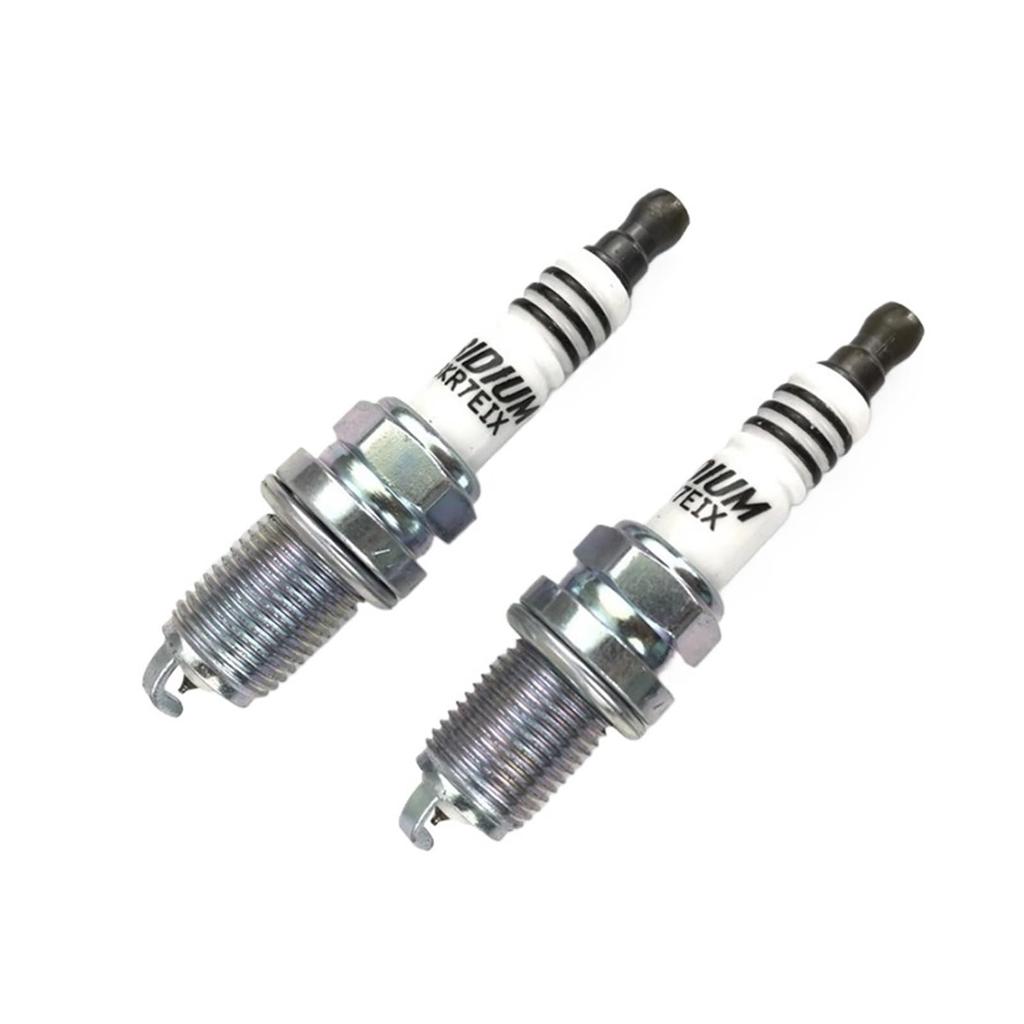 4PCS BKR7EIX 2667 Iridium Spark Plug, Compatible with Polaris-Porsche BMW-Volvo BKR7EIX-2667 Plug