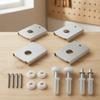 Reinforcement Plate Sturdy Bi-Fold Door Repair Bracket Compact for Homeowners