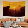 Firewatch Forest Game Cartoon Tapestry Art Science Fiction Room Home Decor Wall Hanging Sheets