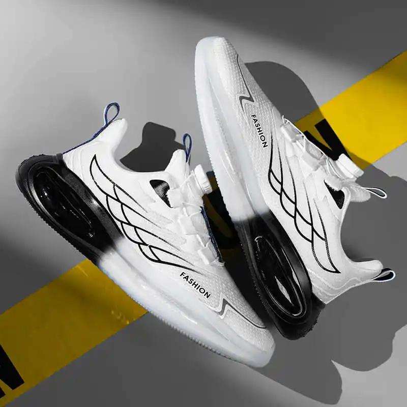 Fashion Flat-heeled Round Tip Running Male Sneakers Men's Casual Sapatenis Shoes Luxury Sports Sports Top Luxury Super Cozy