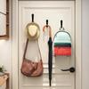 Durable Iron Coat Hooks Set of 5/10 Wall Mounted with Rust Proof Screws for Home Office