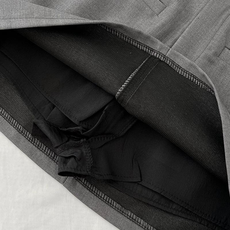 Dámský oblek Minisukně Summer Basic Slim Vysoký pas Sukně Šortky Kancelář Lady All-match Černá Elegantní Vintage