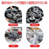 Spark Plug Socket Set Includes 16mm and 21mm Spark Plug Wrenches with Perfect for Motorcycles and (Universal Type) - T-Handle - Cars.