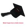 Rings Box Graduation Bachelor Hat Jewelry Packging Box Wedding Engagement Earring for Special Occasion