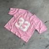 Y2K Netz #33 Trikot Schnelltrocknendes T-Shirt Atmungsaktiv Streetwear Herren Damen Übergroß College Sportbekleidung Unisex Fußball Trainings-T-Shirt