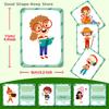 50Pcs/Set Early Education Educational Toys Cognition Learning Card Funny Memory Flash Cards For Children Kids